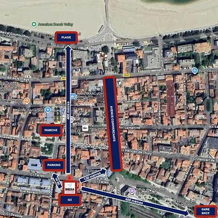 Apartment Brisa - T1 Bis Au Coeur D 'arcachon *