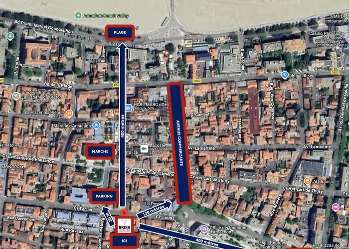 Apartment Brisa - T1 Bis Au Coeur D 'arcachon *